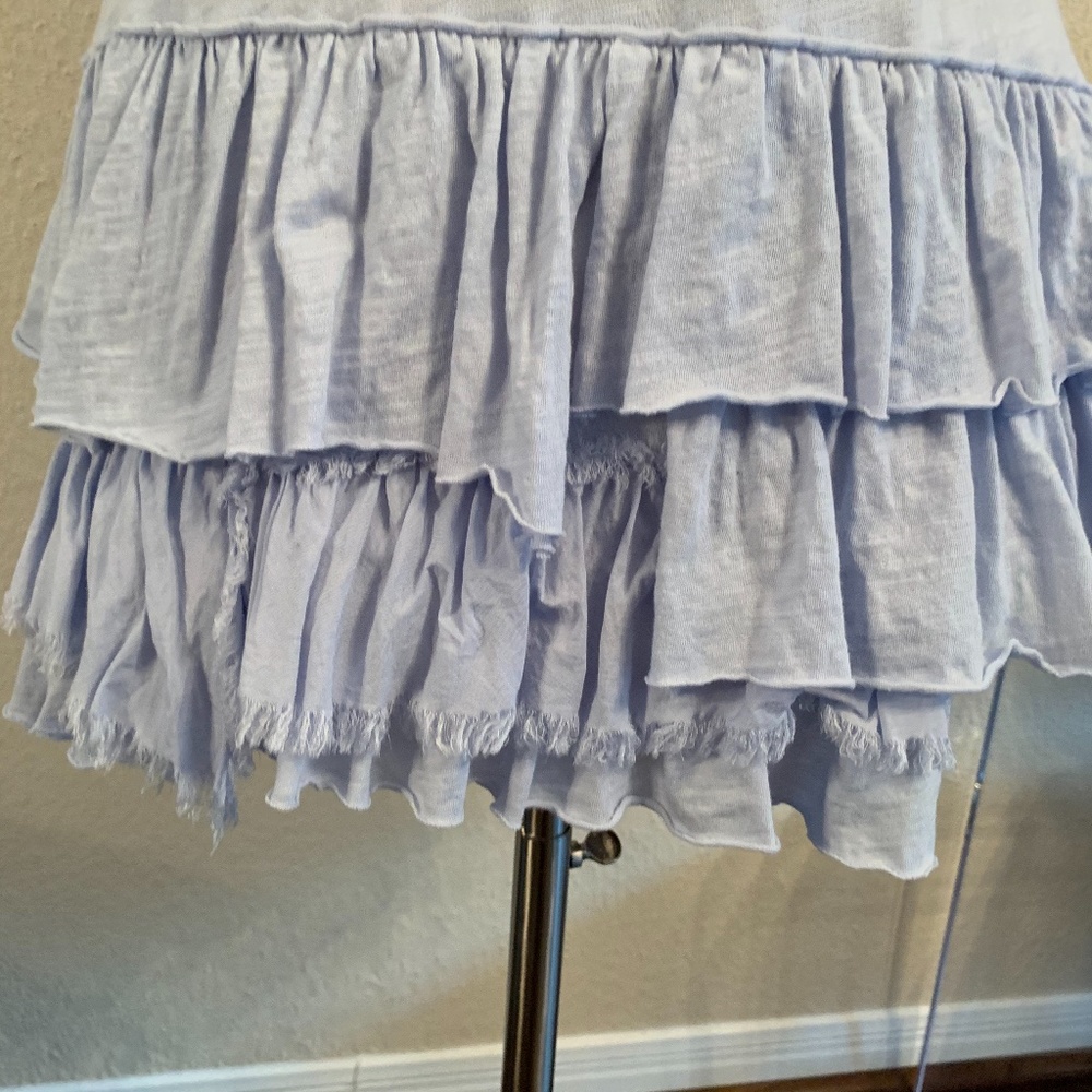 Anthropologie Meadow Rue Pale Blue Petticoat Tank - Picture 7 of 13